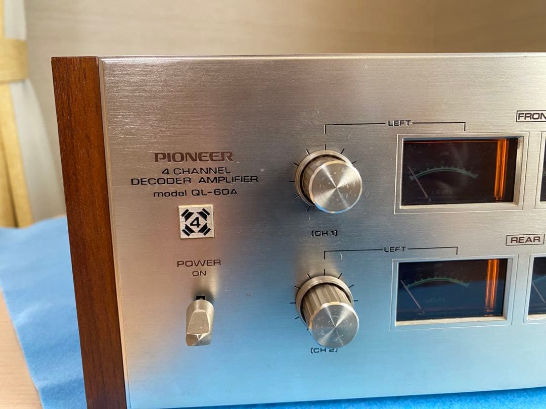 Pioneer 4チャンネルデコーダーアンプQL-60L
