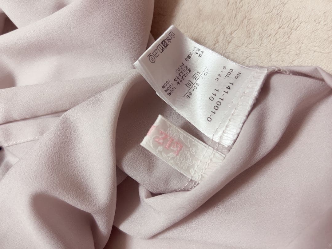 LIZLISA 3つリボンハートチョーカーブラウス 量産型 ピンク