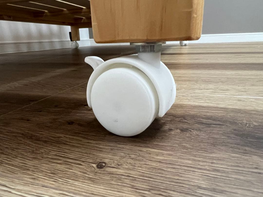 大和屋【アネシス】ベビーベッド 収納付き