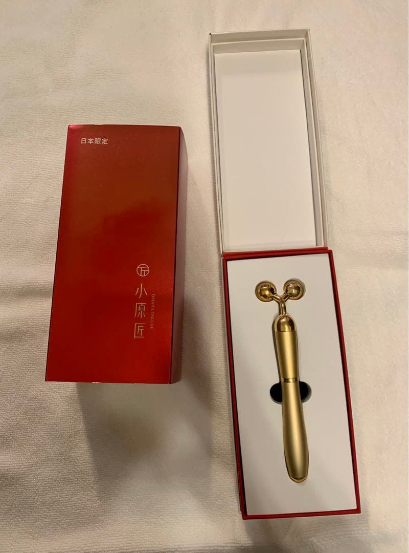 日本限定 小原匠　インフィニティ　美顔器 ゴールド　未使用