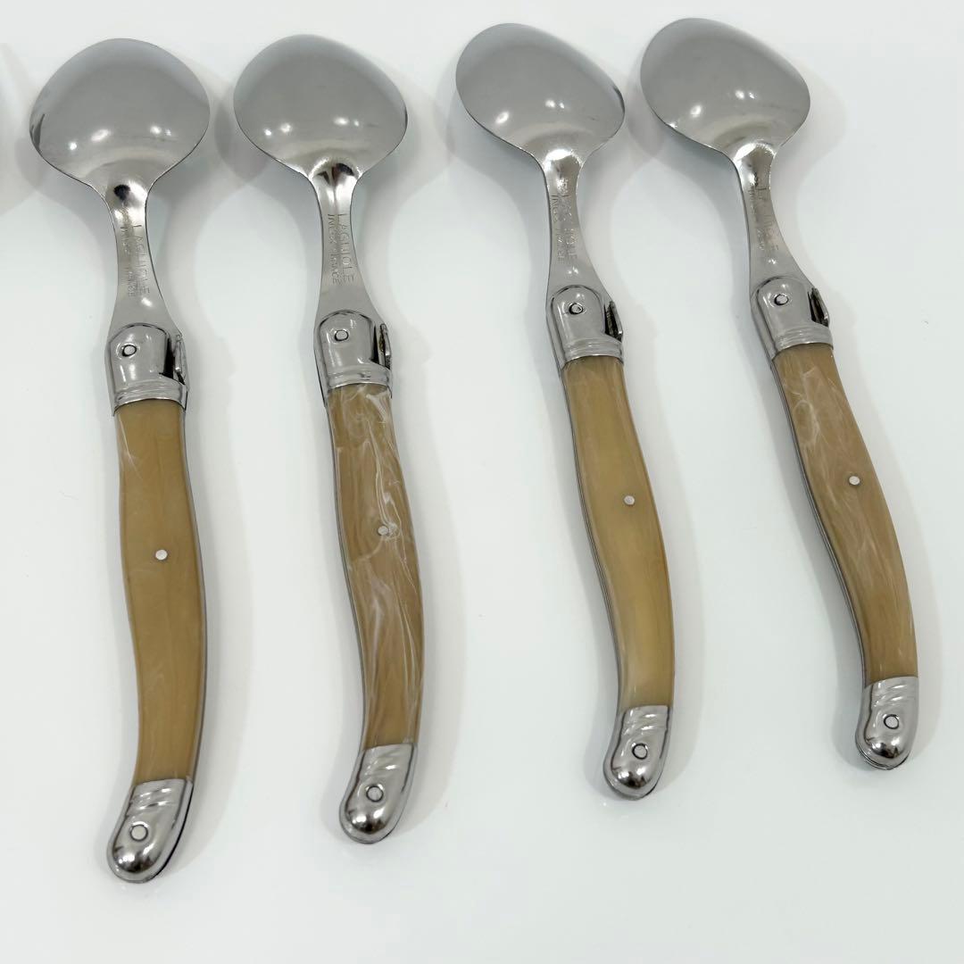 LAGUIOLE ラギオール ライヨール カトラリーセット アイボリー 12本