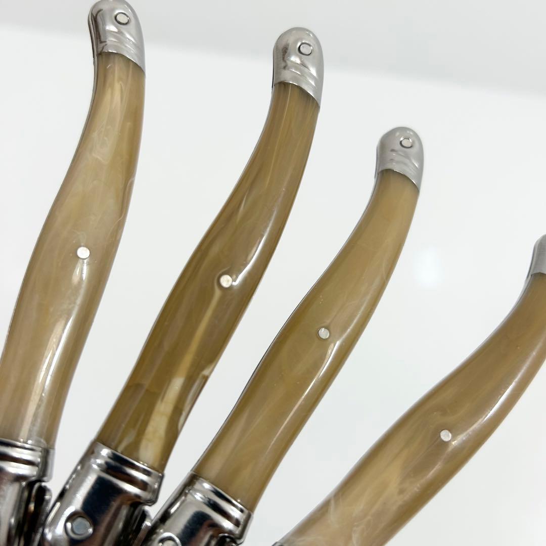 LAGUIOLE ラギオール ライヨール カトラリーセット アイボリー 12本