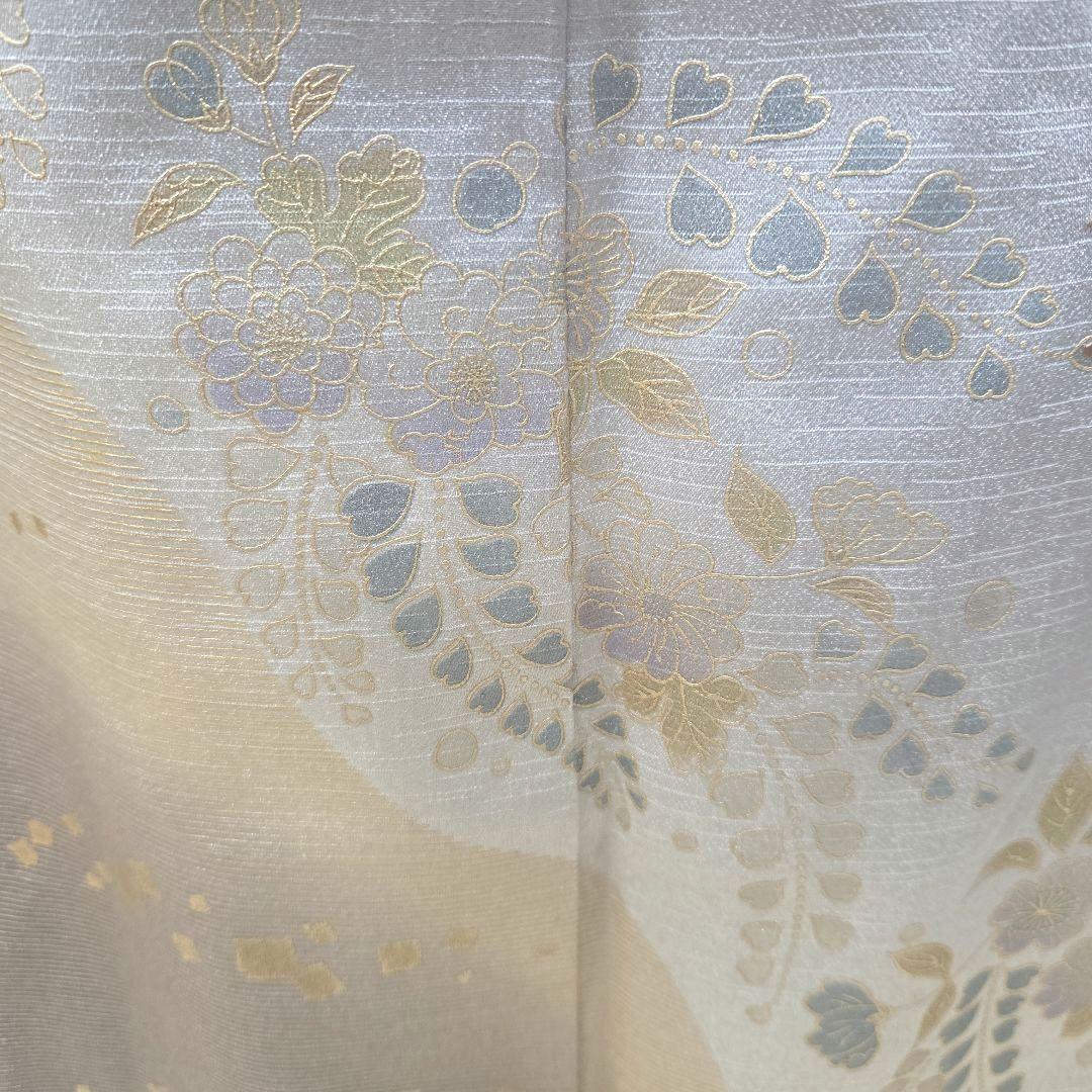 辻ケ花スワトウ付け下げ訪問着4点フルセット、着物、袋帯、帯締め、帯揚げ