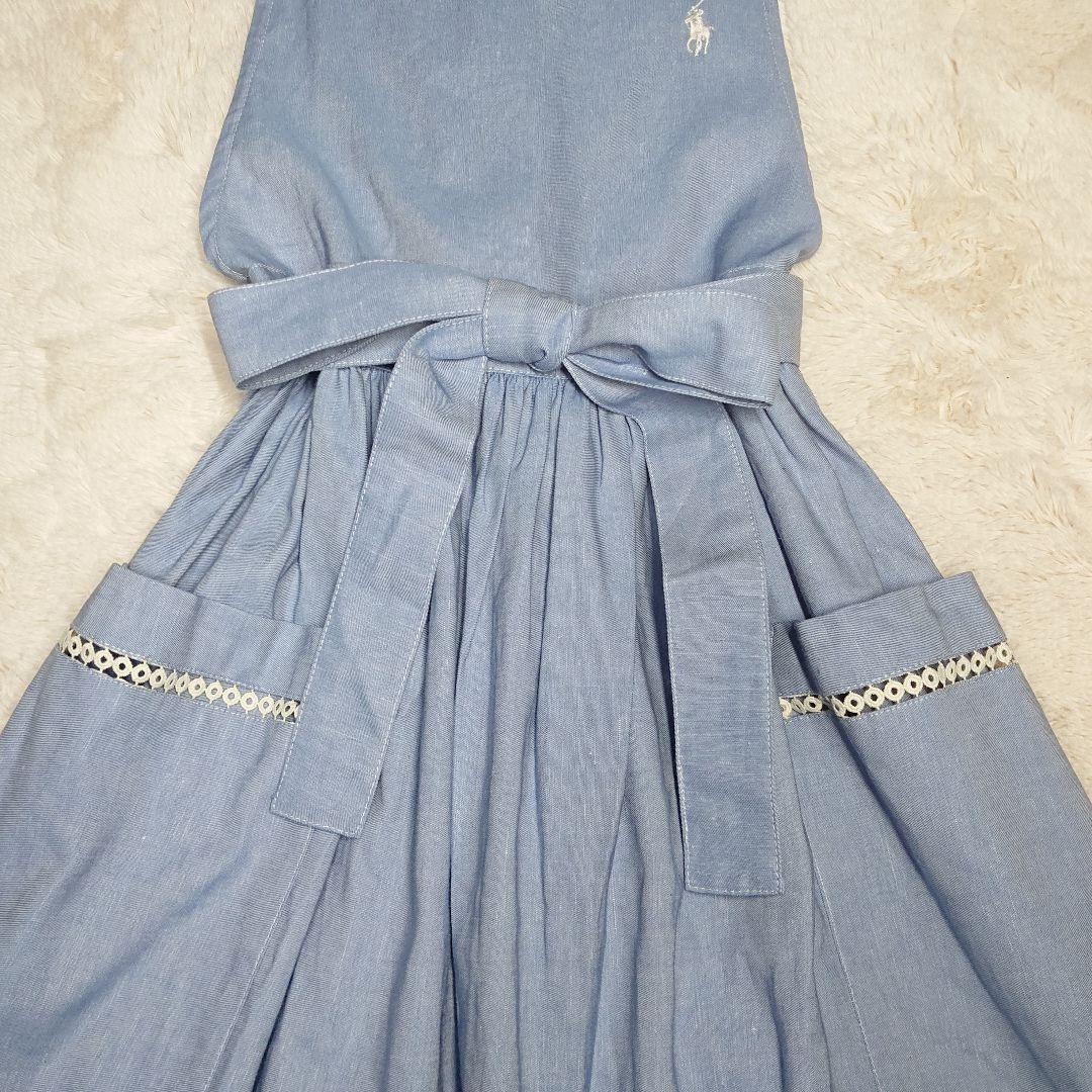 杏さん着用 ラルフローレン アディソンシャンブレイ エプロン 色違い