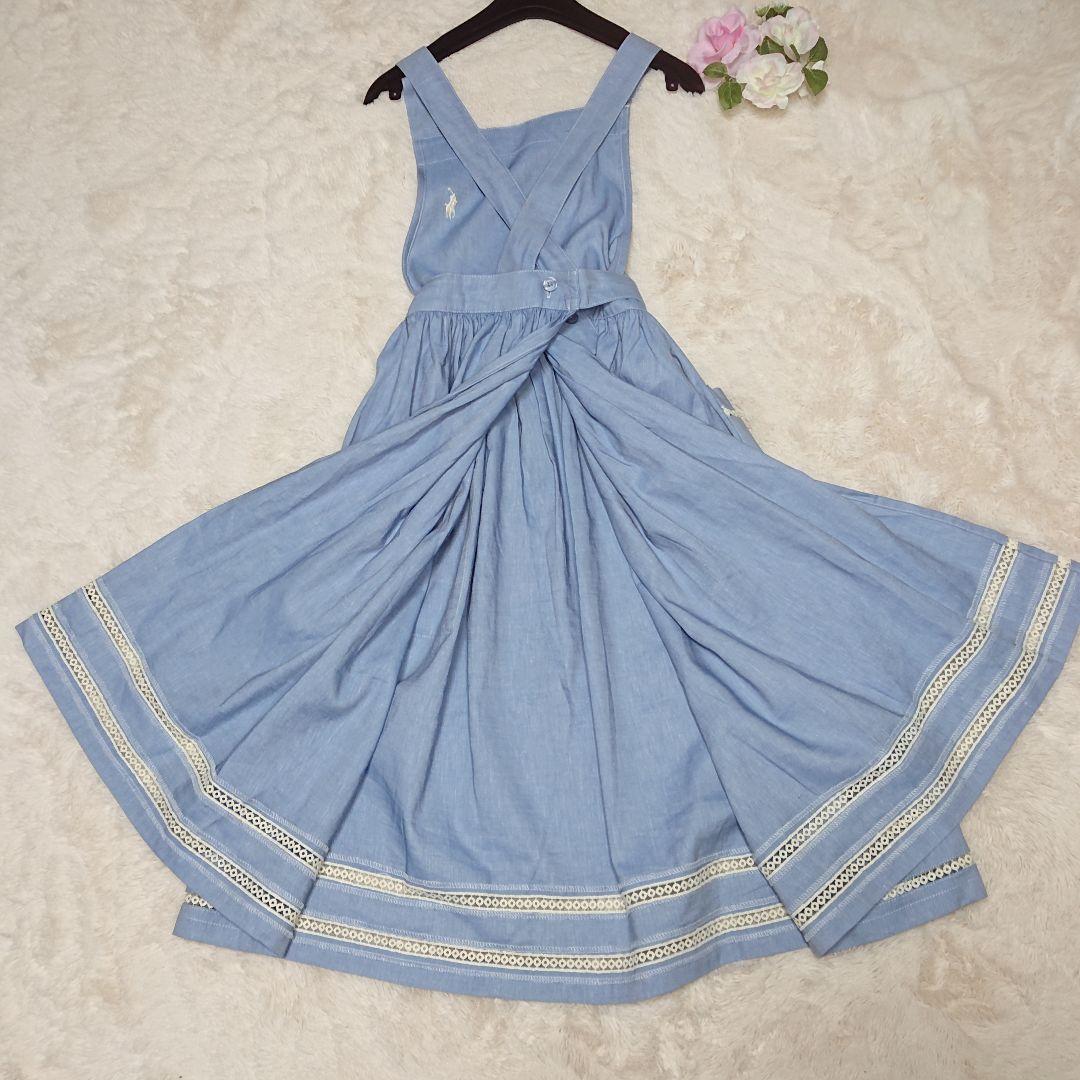 杏さん着用 ラルフローレン アディソンシャンブレイ エプロン 色違い