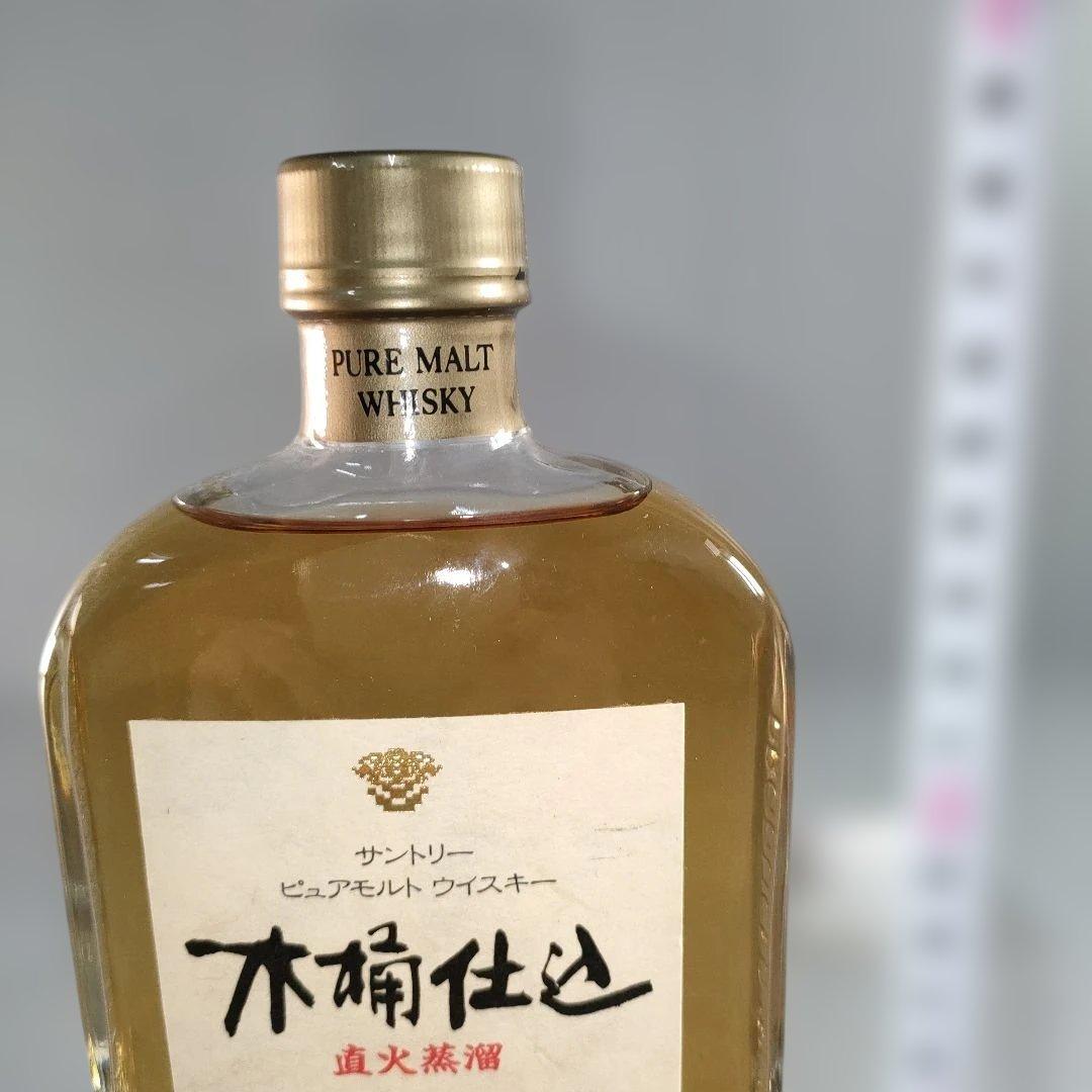 A1337-5/サントリーピュアモルトウイスキー/木樋仕込 直火蒸溜/300ml