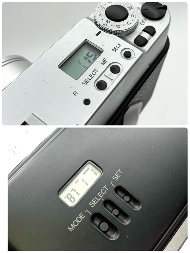 【完動品】Konica HEXAR Silver ストロボ HX-18W セット