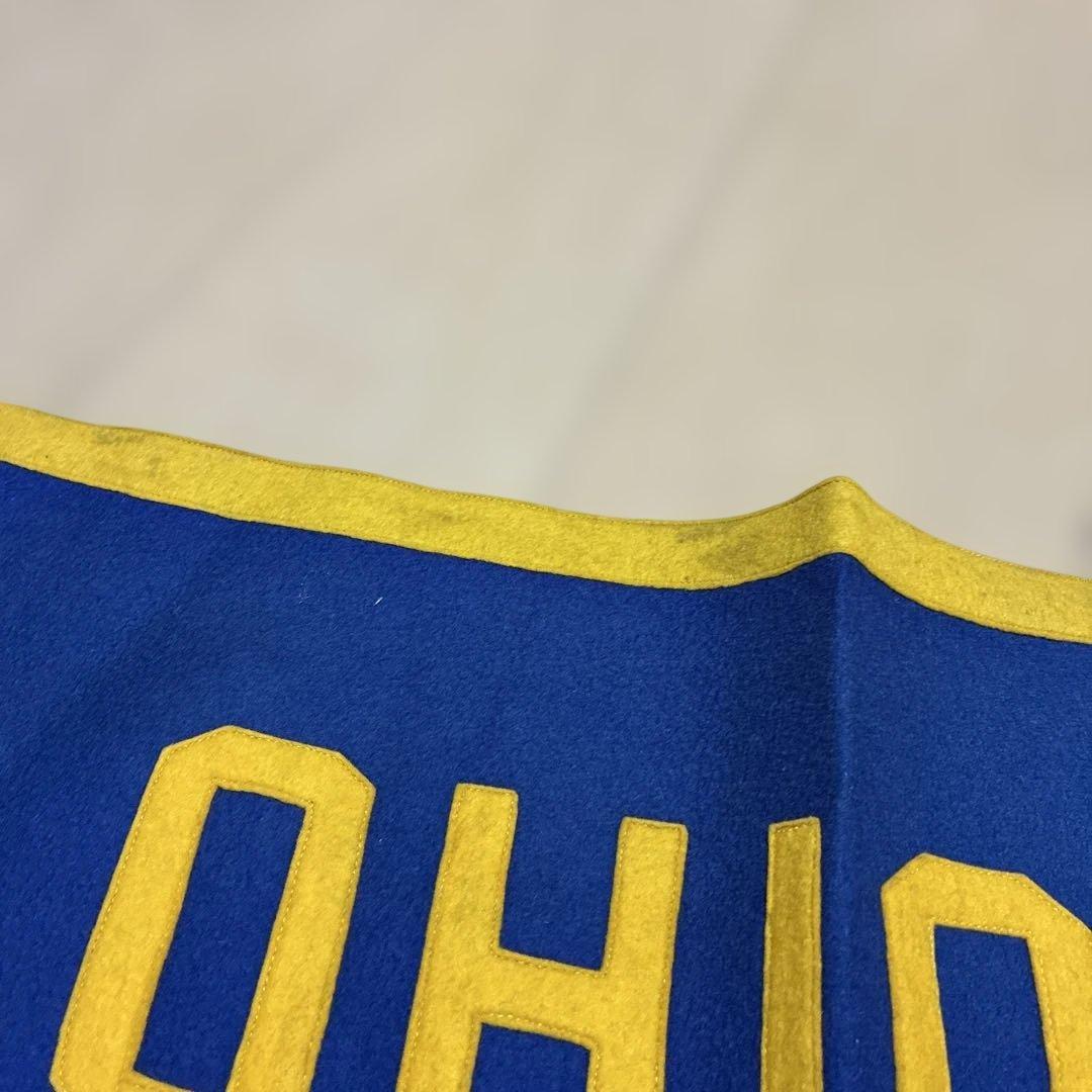 50s OHIO大学 オハイオ大学 ビンテージ 記念バナー 旗 フェルト