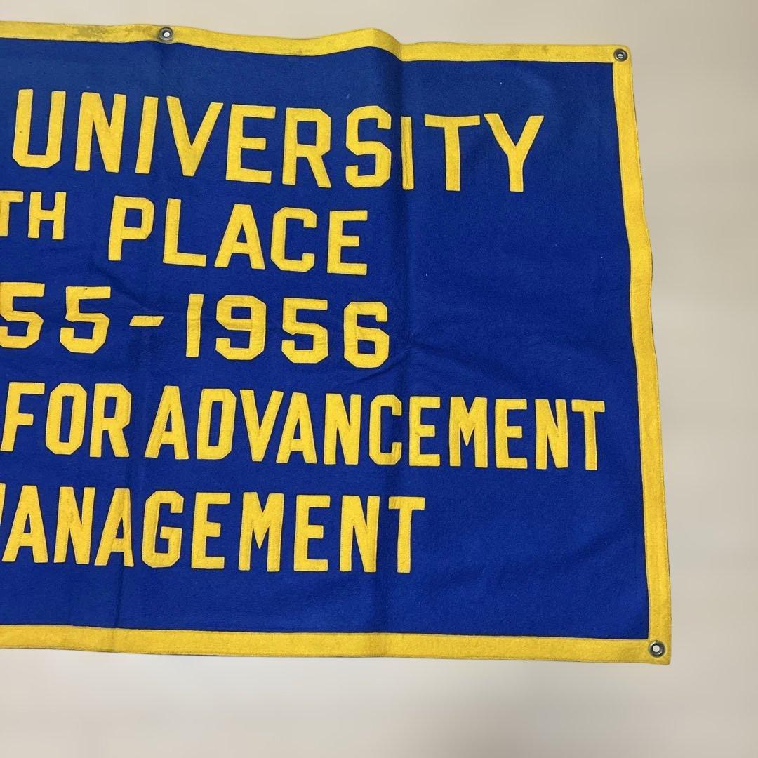 50s OHIO大学 オハイオ大学 ビンテージ 記念バナー 旗 フェルト