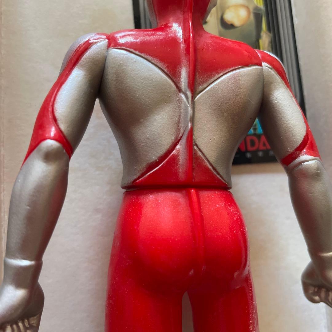 BANDAI 1983年ウルトラマン　初期　ソフビ　白台紙