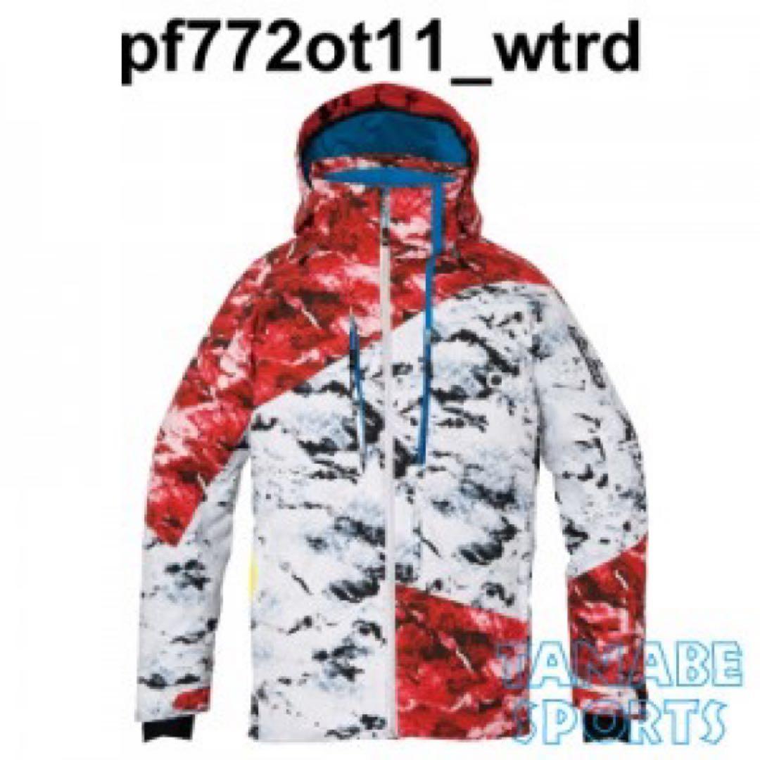 PHENIX スキーウェア 17-18年メンズ レッド/ホワイト クリーニング済