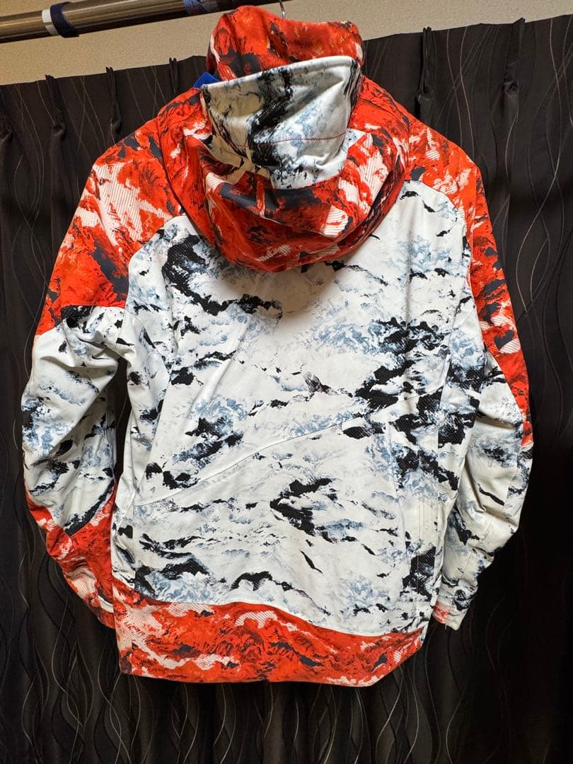 PHENIX スキーウェア 17-18年メンズ レッド/ホワイト クリーニング済