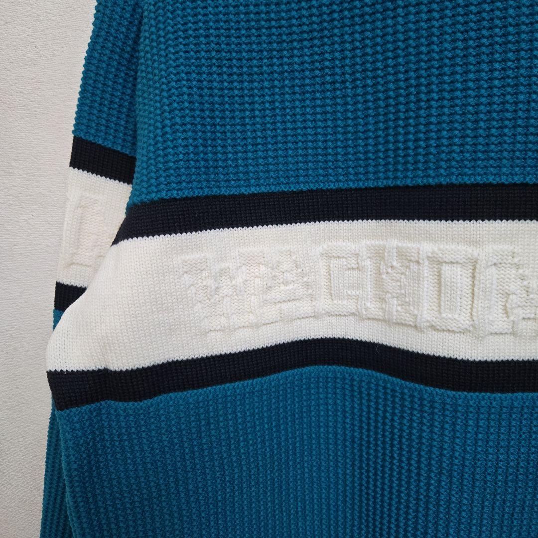 今だけ価格未使用24FWワコマリアWACKOMARIAロゴジャガードセーターL