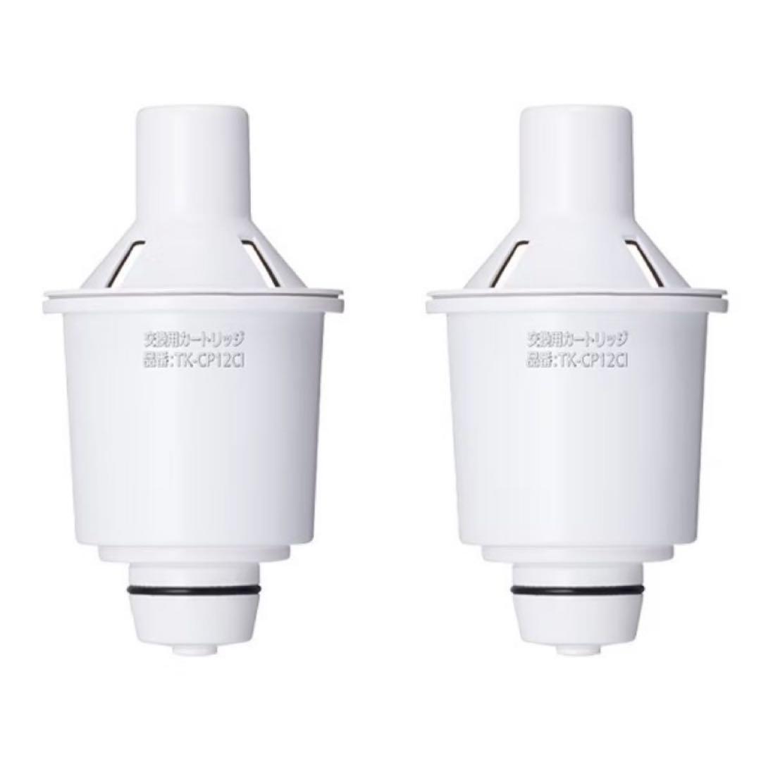 2個入×4個★パナソニック TK-CP12C2 ポット型浄水器交換用カートリッジ