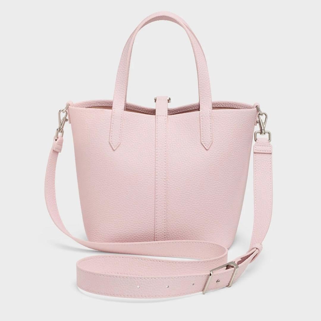 チャールズアンドキース ベリル リサイクルレザーバケツバッグ s