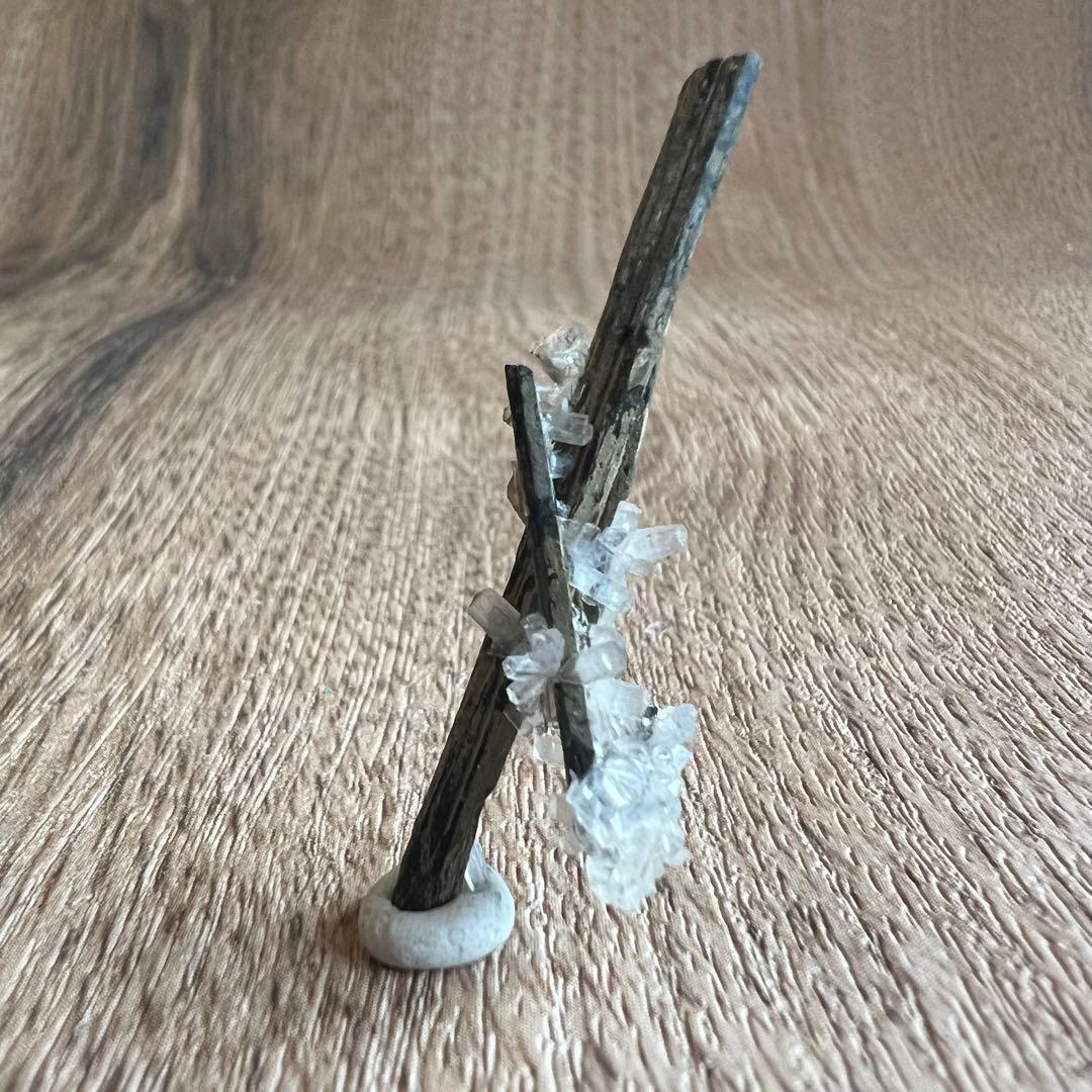 エジリン輝石 ナトロライト 41 共生 鉱物 標本 原石