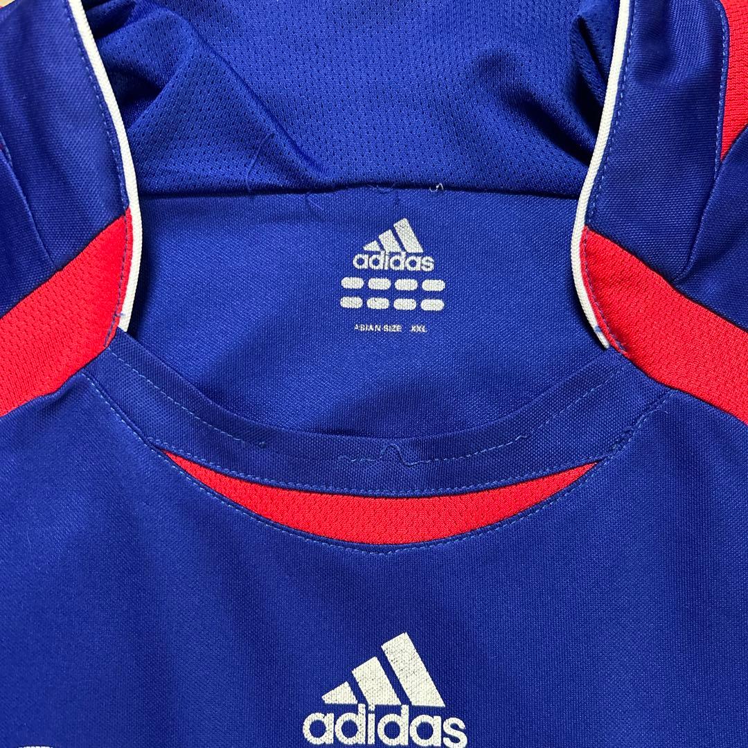 アディダス　フランス代表　サッカーユニフォーム アンリ選手　12番　長袖