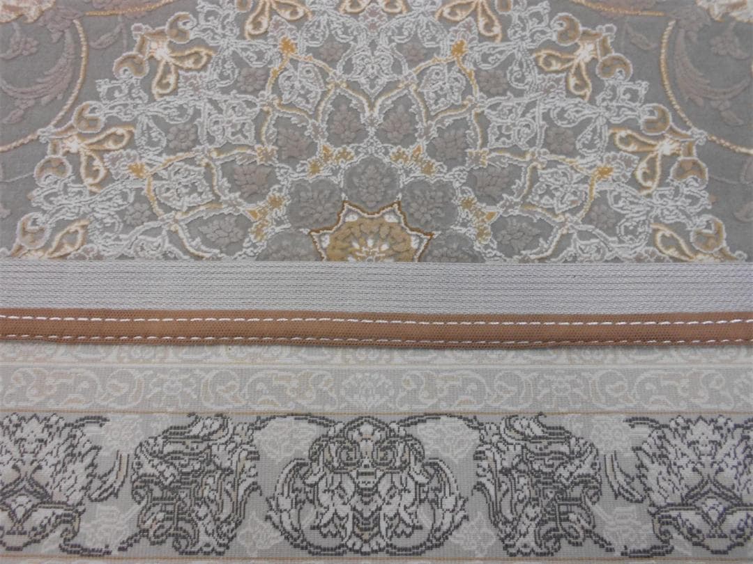 立体柄、144万ノット！本場イラン産 絨毯 ！150×225cm-202621