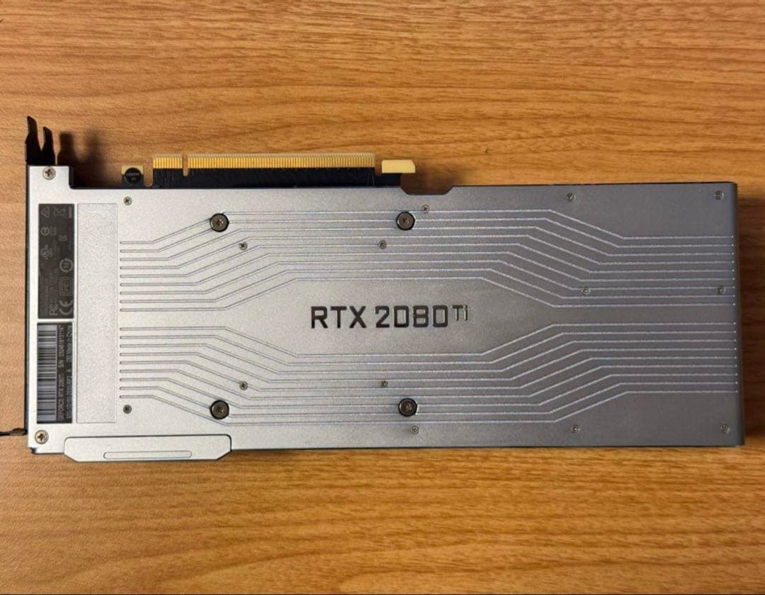 Nvdia RTX 2080Ti FE 22GB AI用
