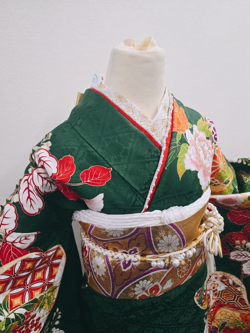 【150~157センチぐらいの方が適応サイズ】振袖フルセット