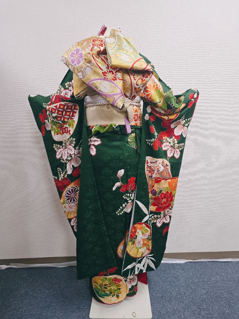 【150~157センチぐらいの方が適応サイズ】振袖フルセット