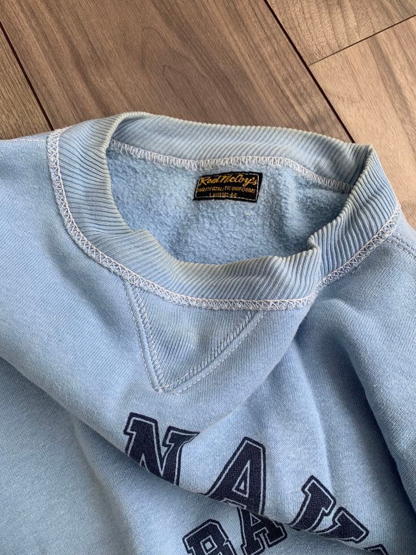 リアルマッコイズ　スエット　前v フェリックス　ビンテージ