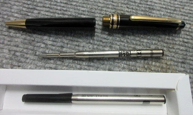 モンブラン マイスターシュテュック ボールペン 替え芯付