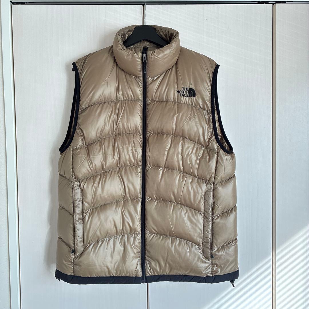 【美品】ノースフェイス ダウンベスト アコンカグアベスト XL
