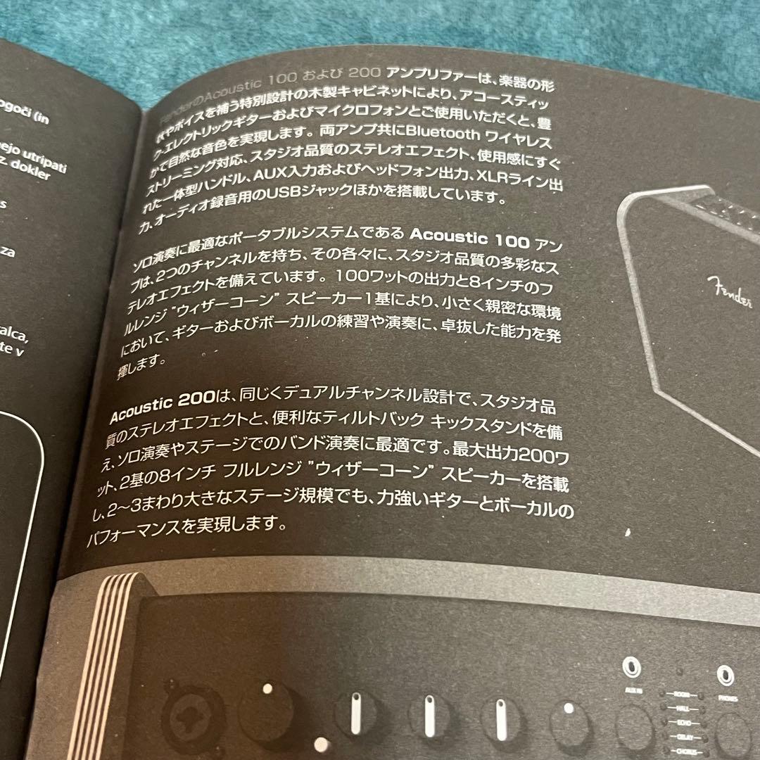 FENDER フェンダーAcoustic 100 アコースティックギター アンプ