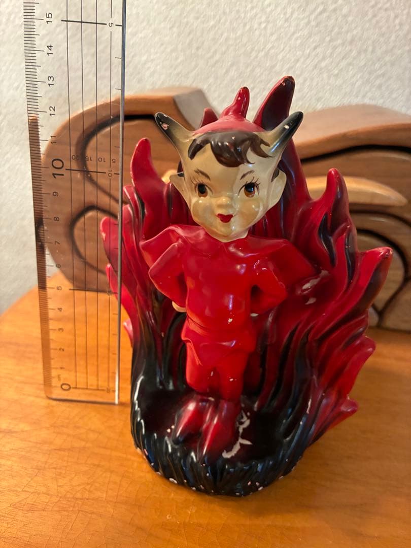 ビンテージ50s デビル　レッドデビル　KREIS 悪魔　ミッドセンチュリー