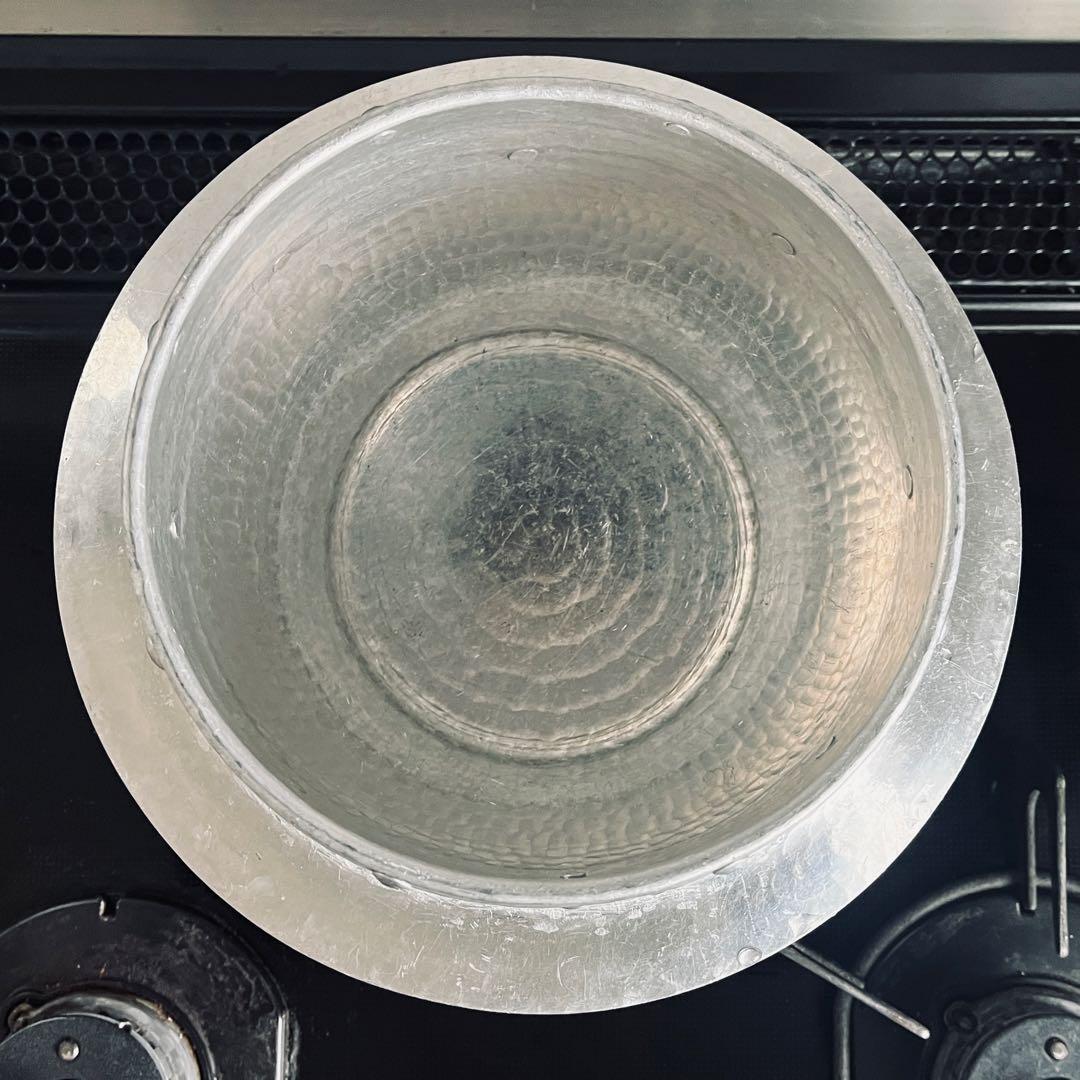 アルミ打ち出し羽釜 釜定木蓋セット