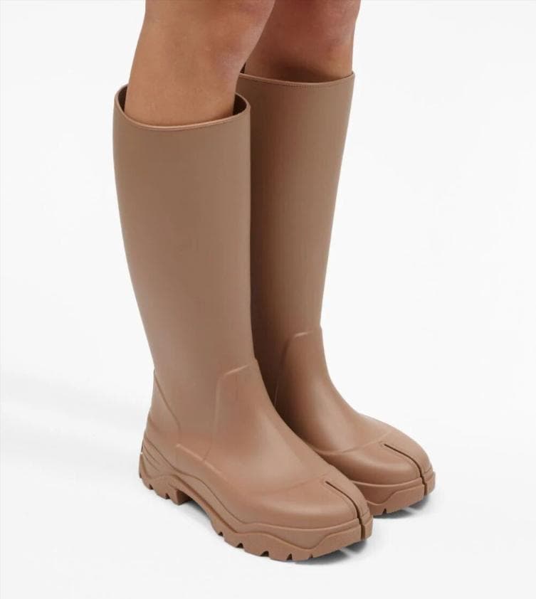 新品 Maison Margiela TABI RAIN BOOT ベージュ