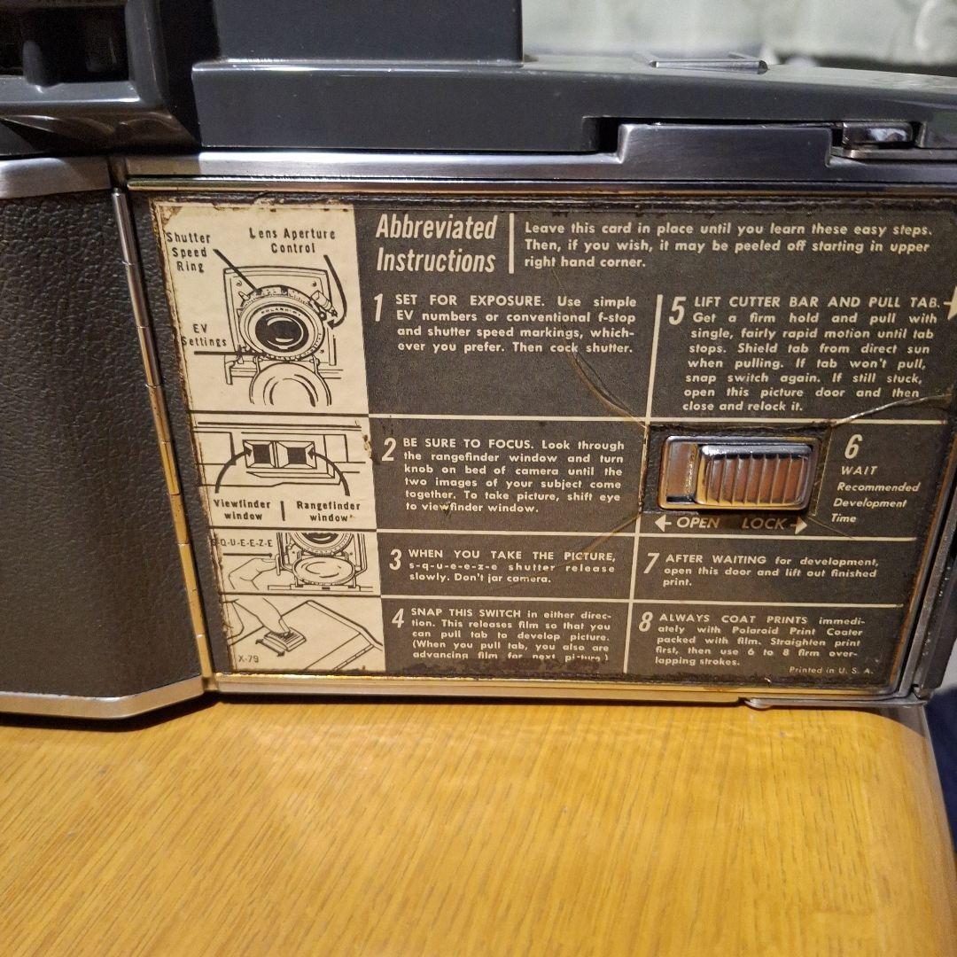 ポラロイド インスタントカメラ