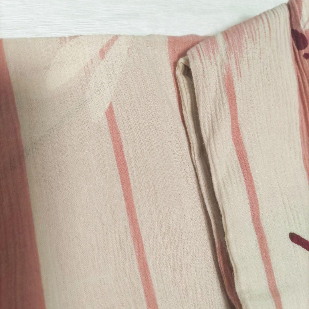 撫松庵　綿麻　浴衣　綿麻ちぢみ