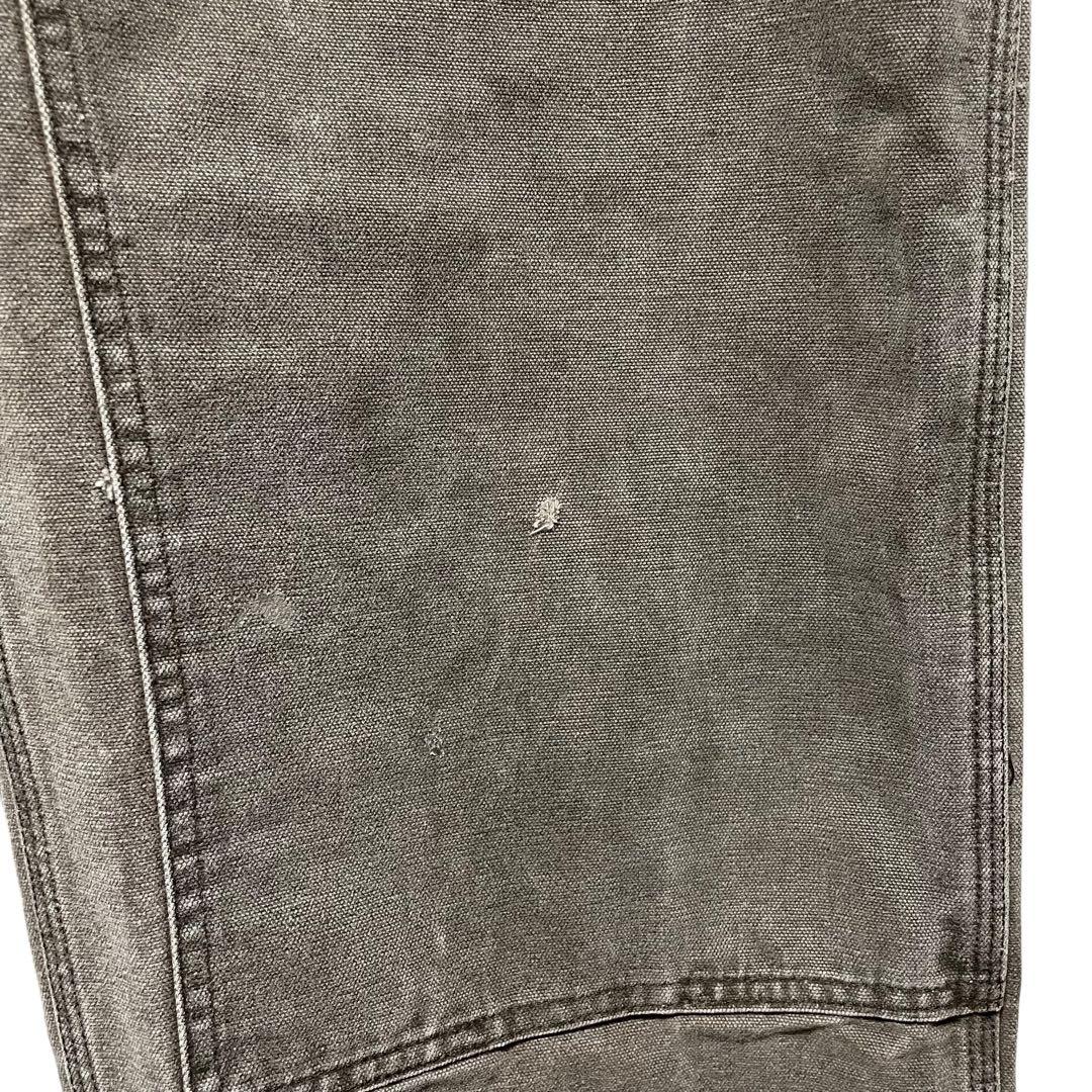 Carhartt カーハート 革ロゴ ダック ダブルニー オーバーオール