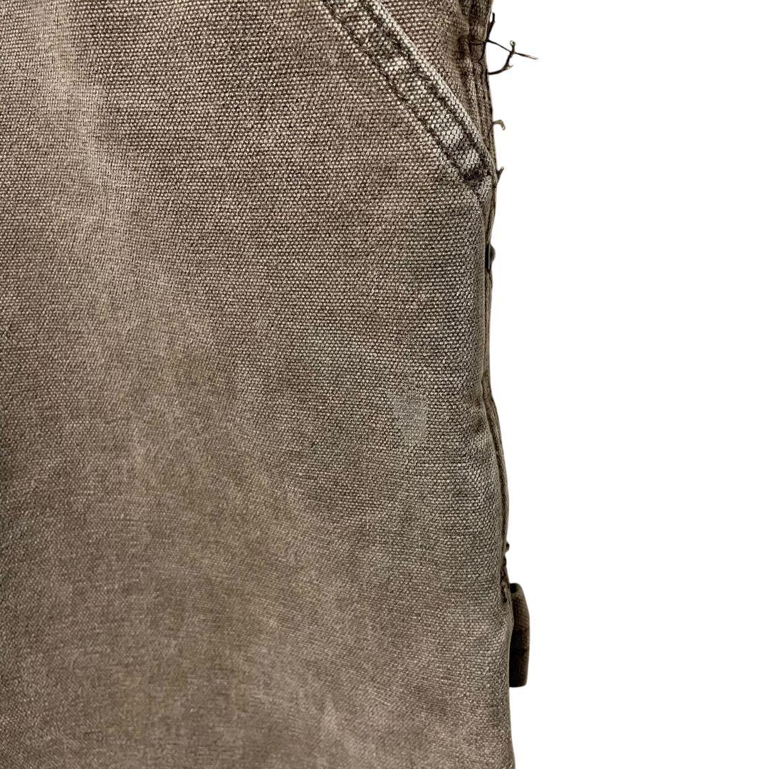 Carhartt カーハート 革ロゴ ダック ダブルニー オーバーオール