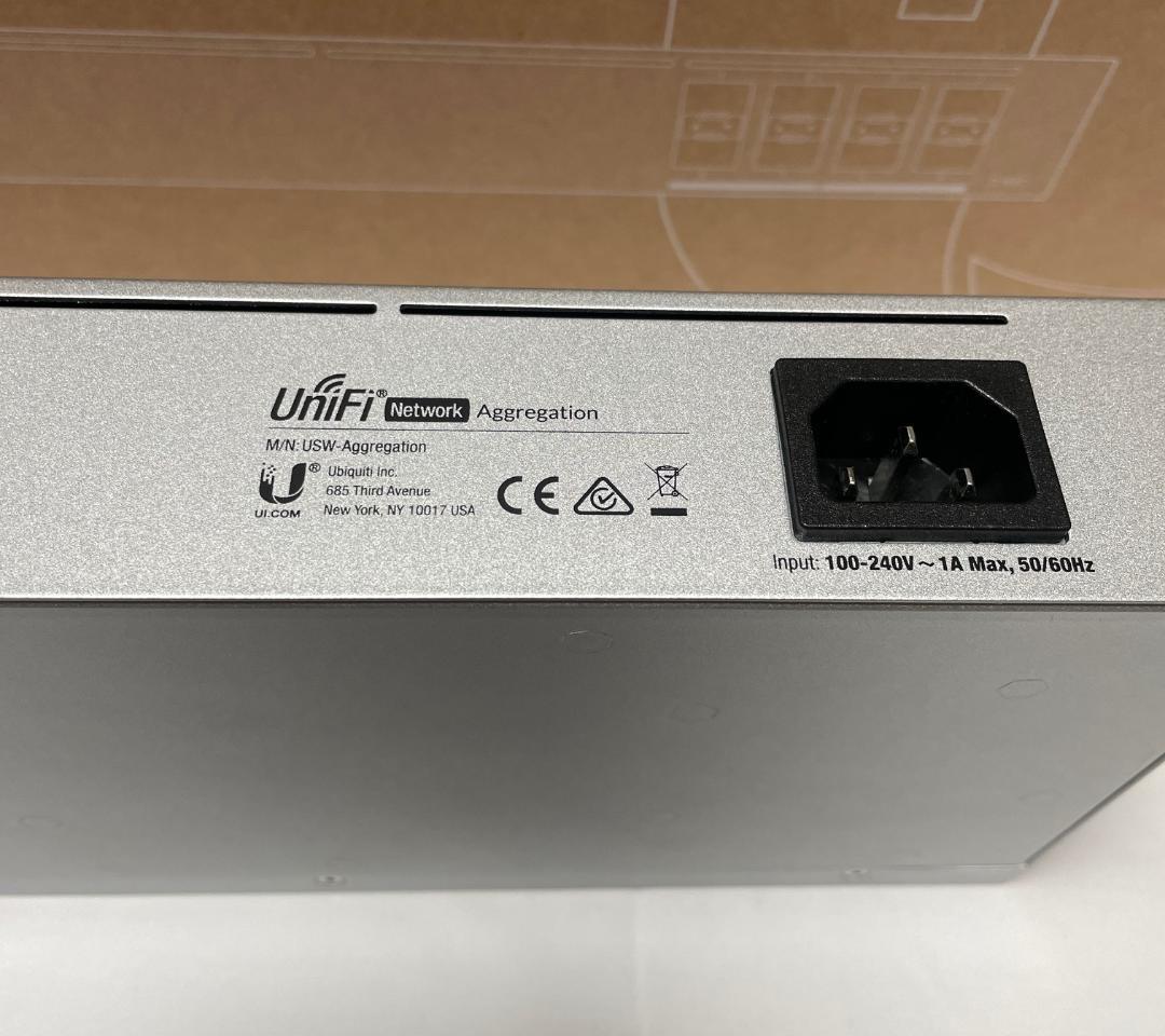 Ubiquiti USW-Aggregation 8ポート SFP+ 10G