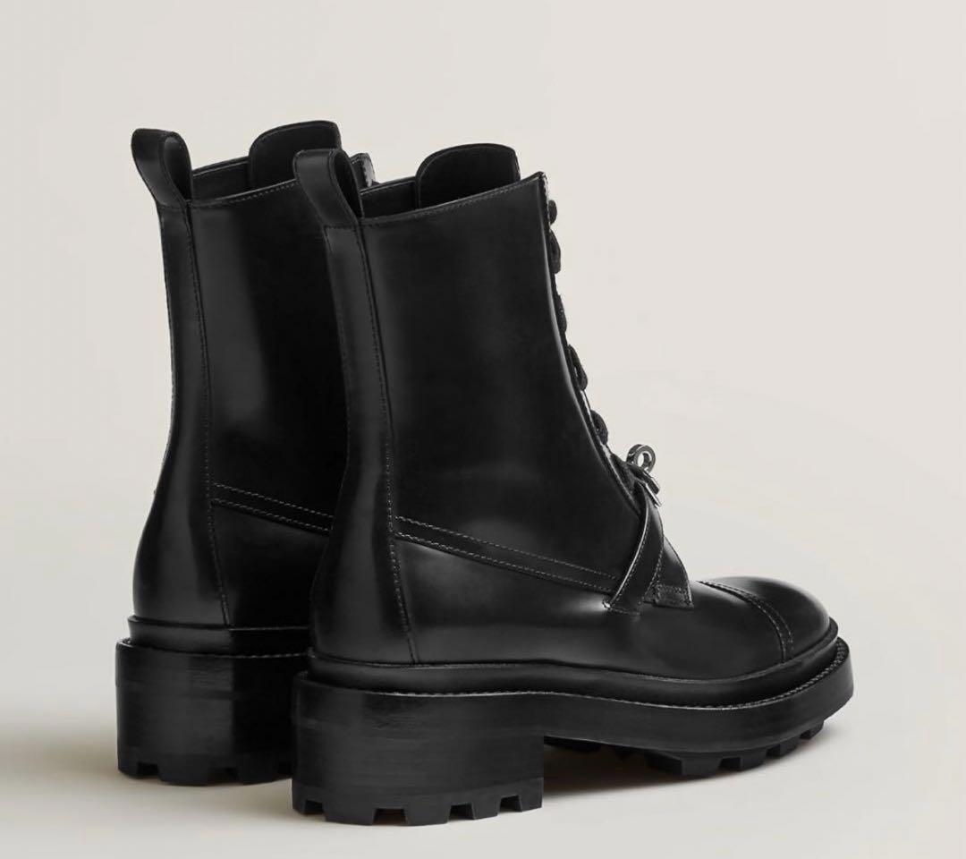 新品　エルメス HERMES ブーツ　ショートブーツ 37.5