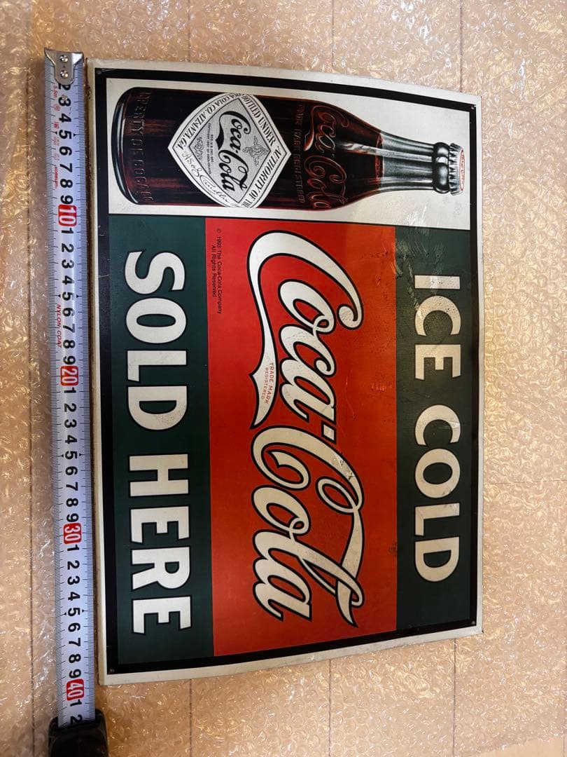 Coca Cola コカコーラ 企業 ビンテージ ラグ マット➕看板➕瓶