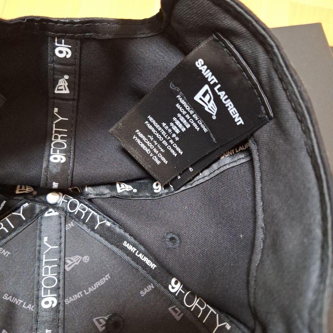 【美品】SAINTLAURENT ニューエラ　9FORTY キャップ