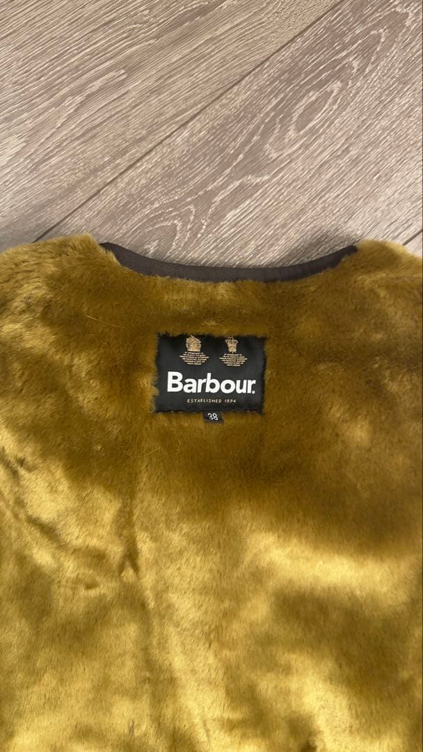 Barbour バブアー ファーライナー ベスト サイズ38 未使用