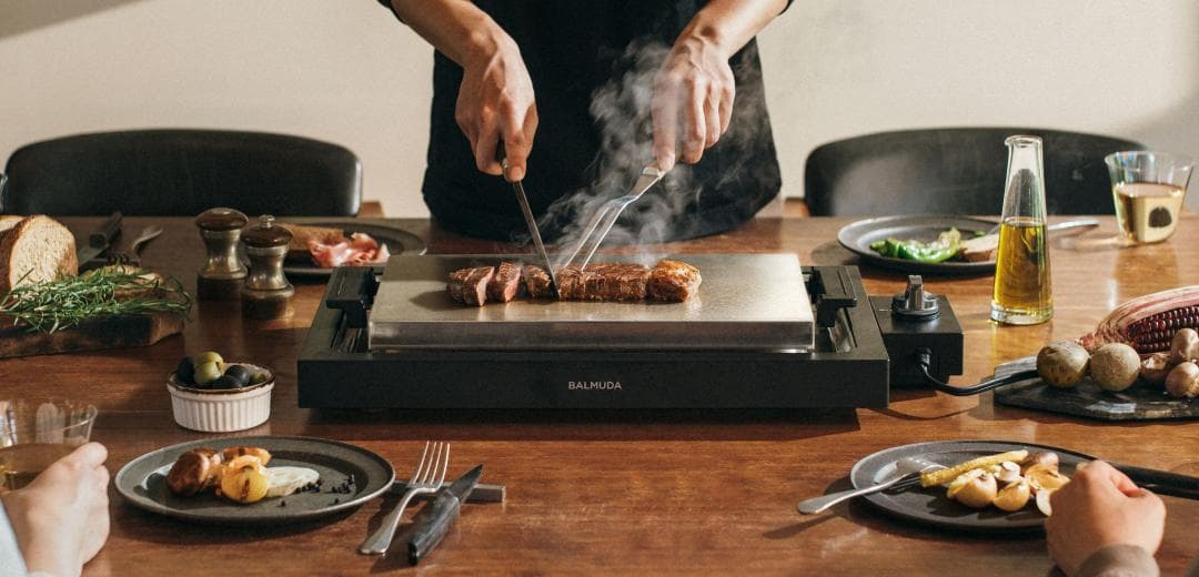 【新品未使用】BALMUDA The Plate Proブラック K10A-BK