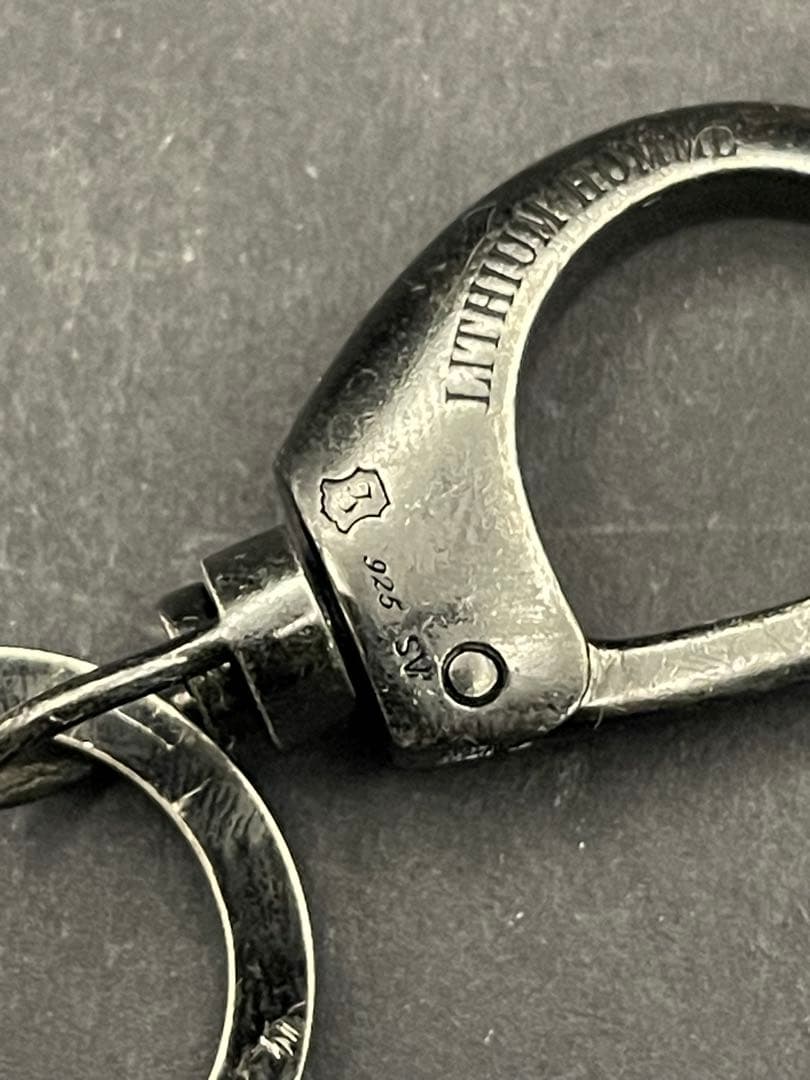 イデアリズムサウンド リチウムオム　キーリング　シルバー925