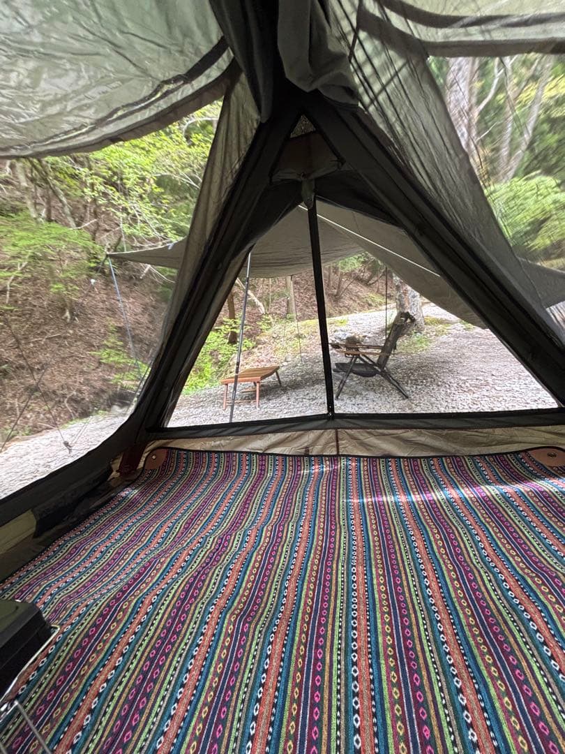 くノーみなみ　CAMVIL（ケムビル）A型フレームテント カーキ