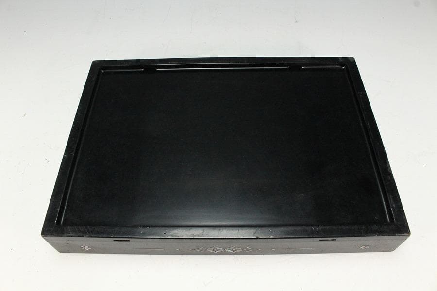 螺鈿 三つ葉葵 徳川紋 鍔 箱(K-LC769)