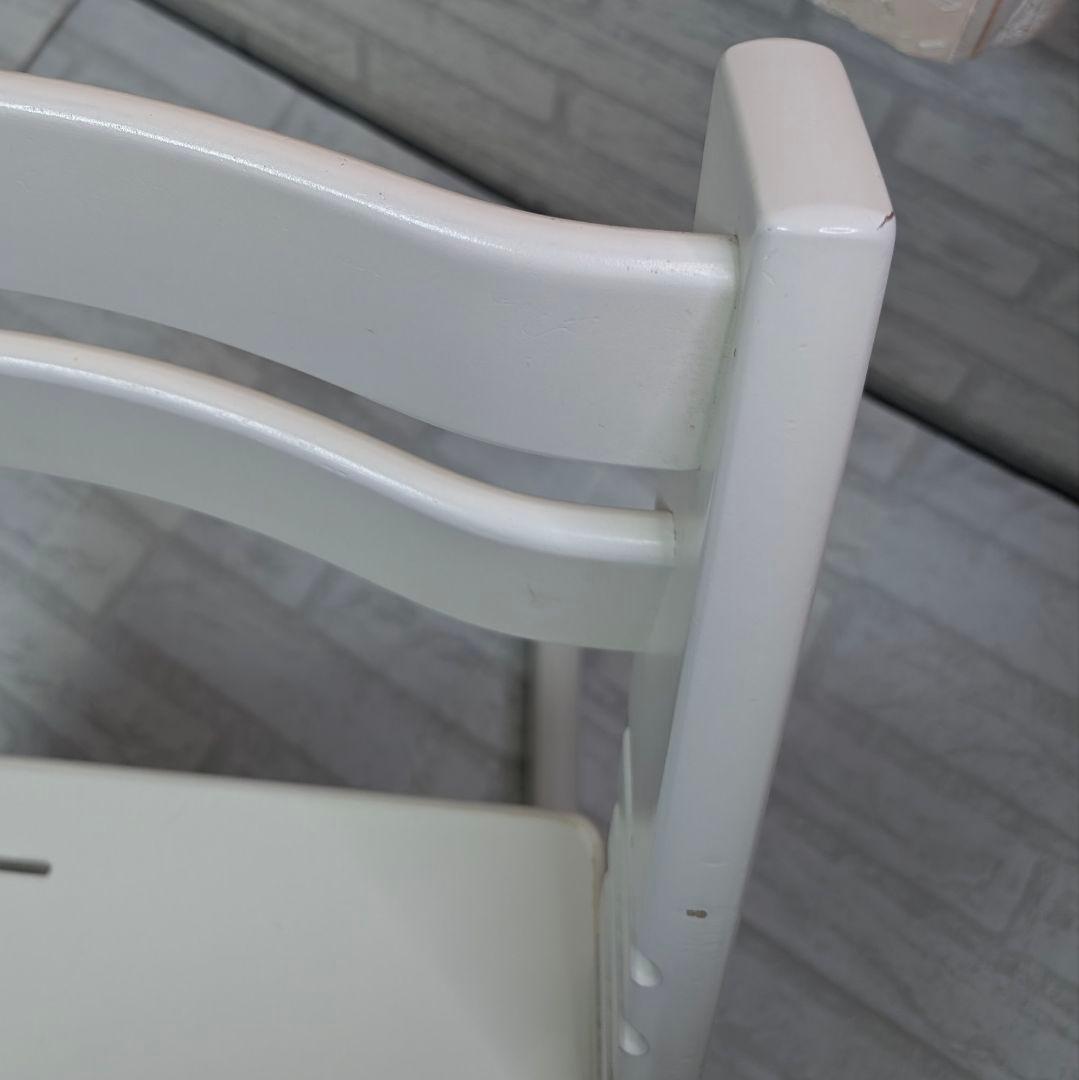 STOKKE ホワイト ハイチェア