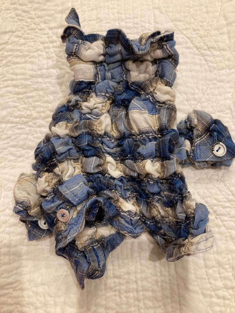 希少　ateliergg シャーリング加工 シャツ