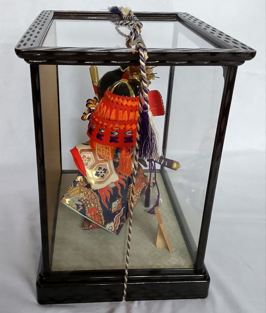 五月人形　兜差　ケース入　昭和レトロ　アンティーク