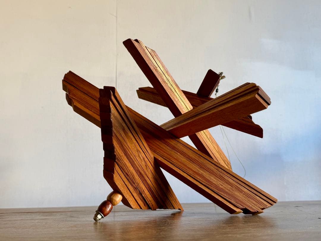 木製 吊り下げ オブジェ