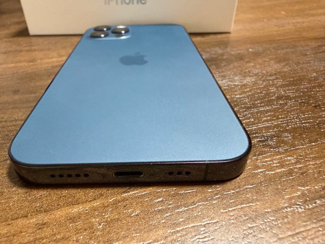 iPhone12Pro 128GB パシフィックブルー SIMフリー 美品事故無